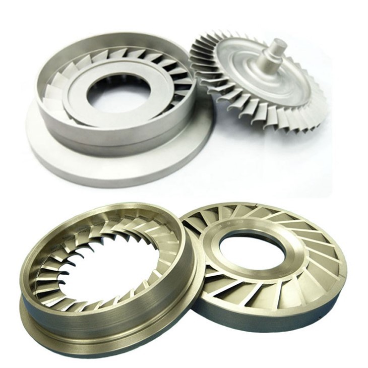 CNC Machining Turbine Wheel For Engine Billet Turbo Supercharger Impeller